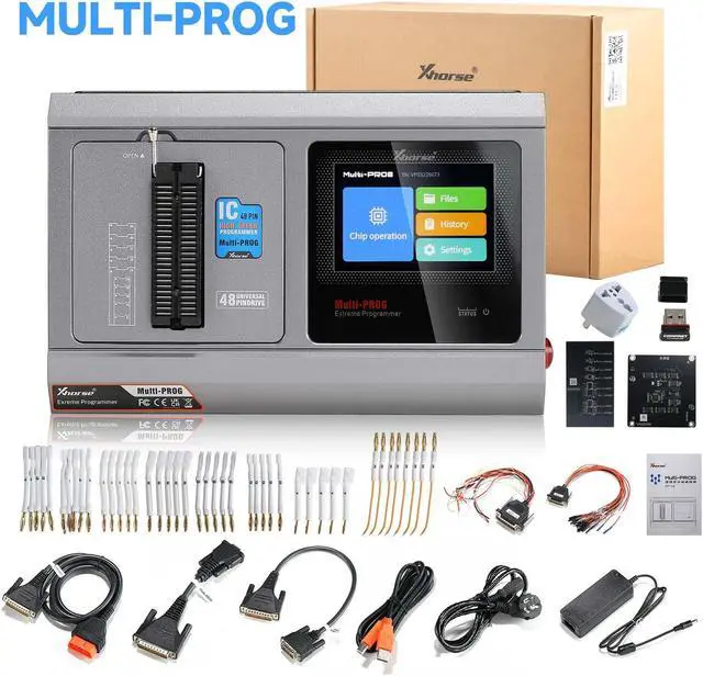 Alt view image 7 of 7 - Xhorse Multi-Prog Programmer ECU Programmer Update of VVDI Prog with Free MQB48 License Expert Mode Batch Write Chips