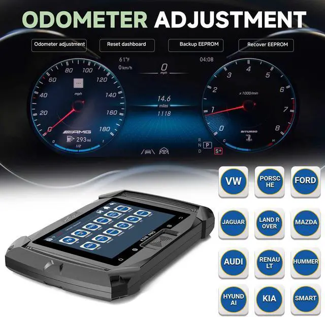 Alt view image 4 of 6 - Lonsdor K518 PRO Full Version All In One Key Programmer with 2pcs LT20, Toyota FP30 Cable, Nissan 40 BCM Cable JCD JLR and ADP Adapter