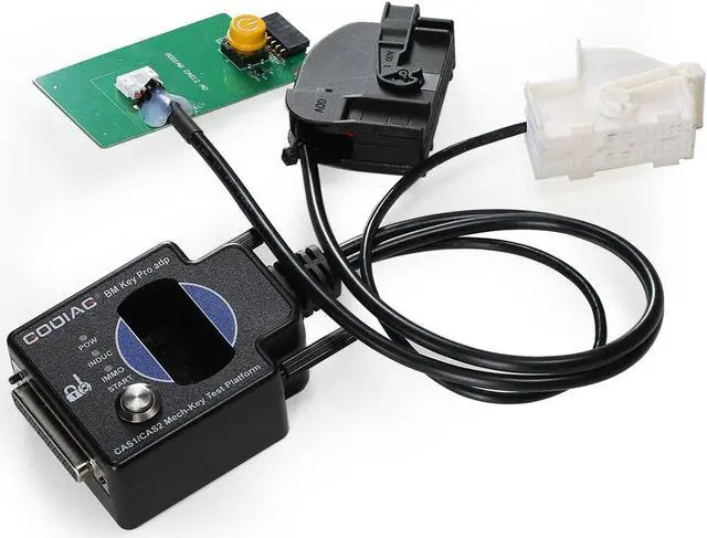 Alt view image 4 of 7 - 2024 GODIAG BMW CAS1/CAS2 Mech-Key Test Platform Detect CAS & Key Synchronization Solder-free Matching CAS Data Read, Write and Program