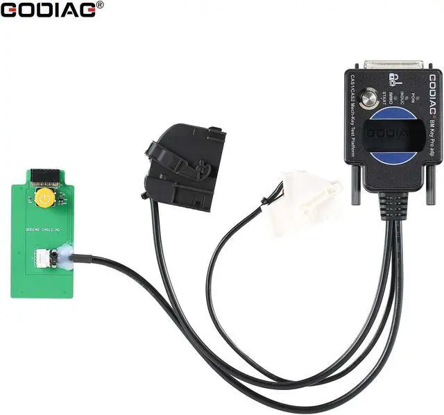 Alt view image 7 of 7 - 2024 GODIAG BMW CAS1/CAS2 Mech-Key Test Platform Detect CAS & Key Synchronization Solder-free Matching CAS Data Read, Write and Program