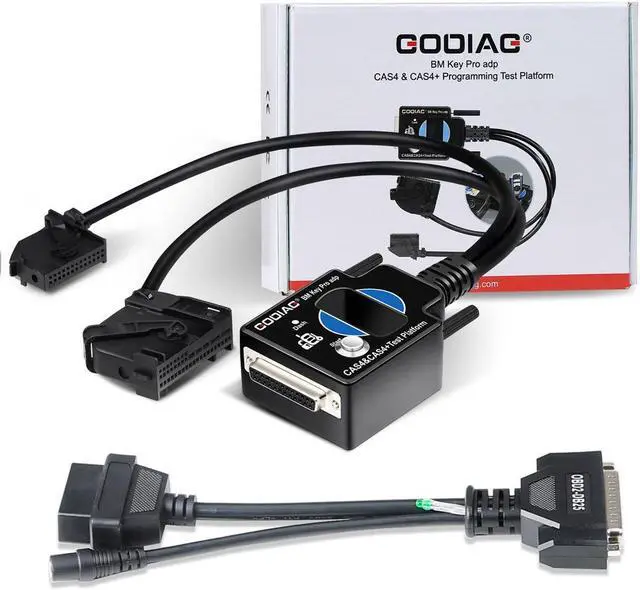 Alt view image 4 of 6 - GODIAG GT100+ GT100 Pro Breakout Box Plus BMW CAS1/ CAS2/ CAS3/ CAS4/ CAS4+ and FEM/ BDC Test Platform For CAS Data Read Write Program All Key Lost