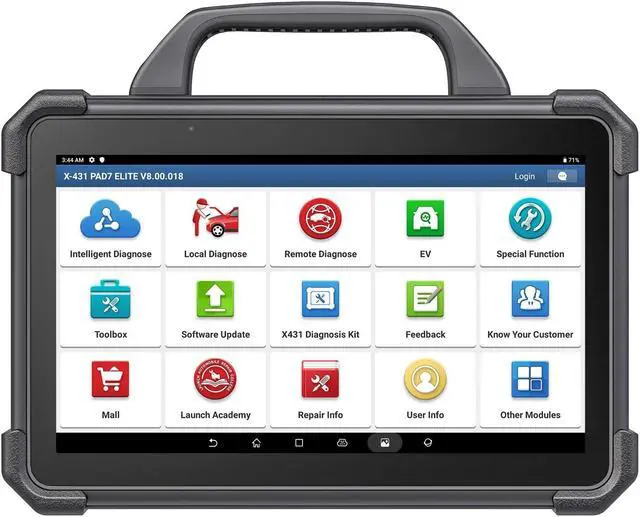Alt view image 2 of 7 - Launch X431 PAD VII PAD 7 Elite Scanner with GIII XPROG 3 Key Programmer Support with All Keys Lost & Online Programming