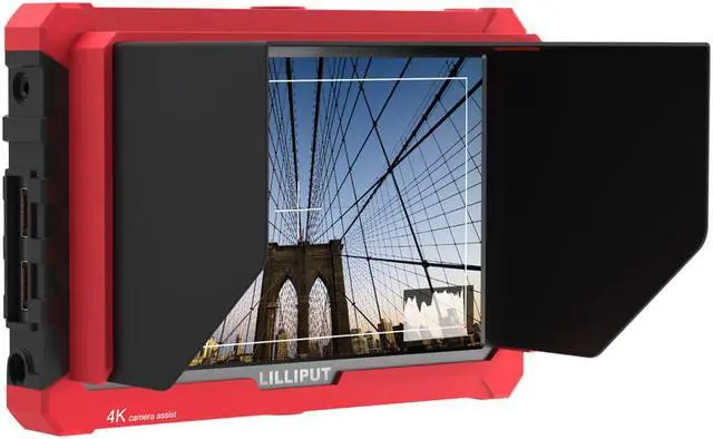 Alt view image 4 of 15 - Lilliput A7S 7" 1920x1200 IPS Screen Camera Field Monitor 4K 1.4 HDMI Input output Video For DSLR Mirrorless Camera SONY A7S II A6500 Panasonic GH5 Canon 5D Mark IV by LILLIPUT OFFICIAL SELLER VIVITEQ