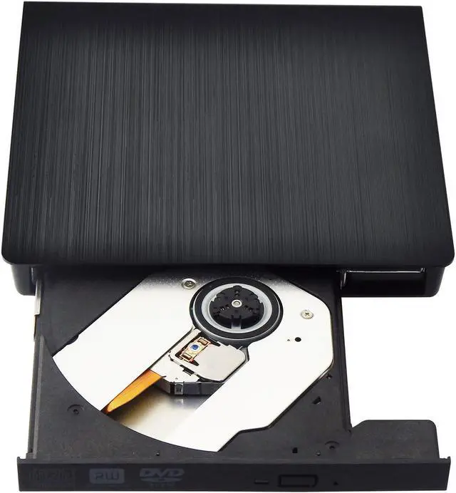 Alt view image 3 of 7 - USB 3.0 External DVD Drive Portable External Optical Drive CD DVD RW ROM Player