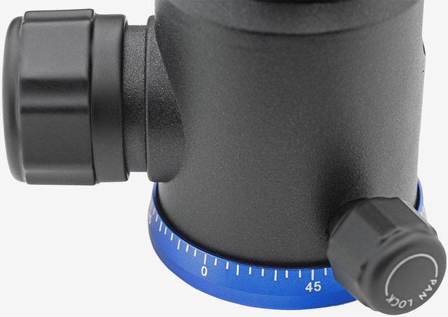 Alt view image 5 of 10 - Benro IB0 Triple Action Ballhead with PU50 Plate