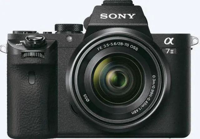 Alt view image 10 of 20 - Sony Alpha a7II Mirrorless Digital Camera w/FE 28-70mm f/3.5-5.6 OSS Lens