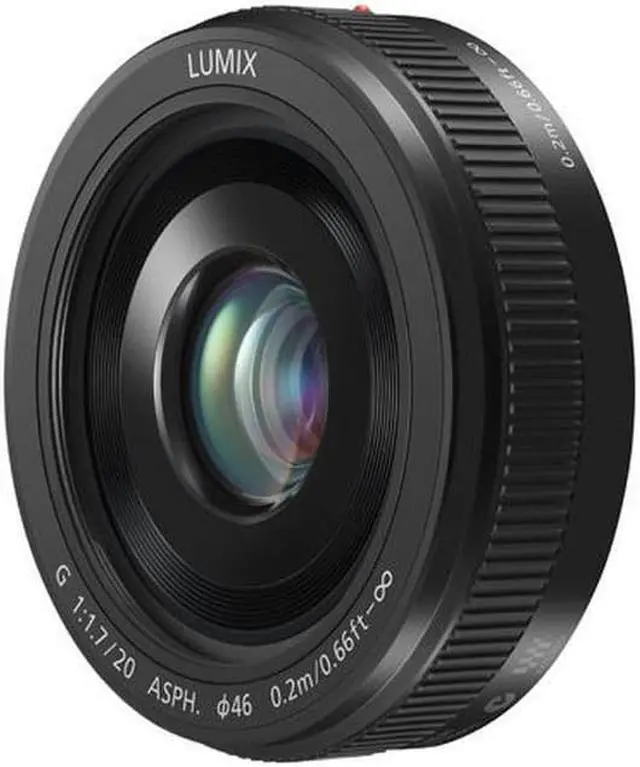 Alt view image 8 of 20 - Panasonic LUMIX G II 20mm f/1.7 ASPH. Lens (Black)
