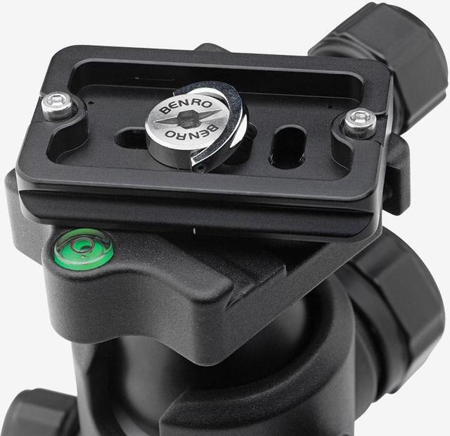 Alt view image 6 of 10 - Benro IB0 Triple Action Ballhead with PU50 Plate