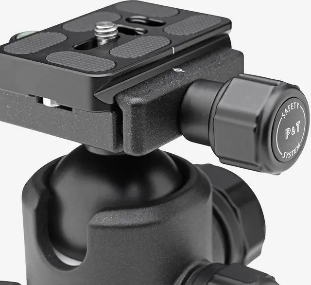 Alt view image 4 of 12 - Benro IB1 Triple Action Ballhead with PU60 Plate