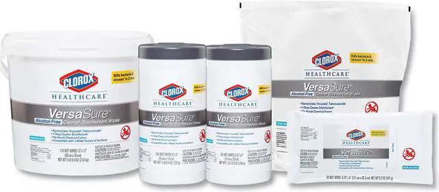 Alt view image 5 of 8 - Disinfecting Wipes No Bleach 6-3/4"x8" 85/Canister White