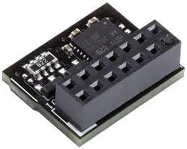 Main image of Asus Accessory TPM-SPI SPI 14-1pin Nuvoton NPCT750 TPM2.0 Bulk Pack