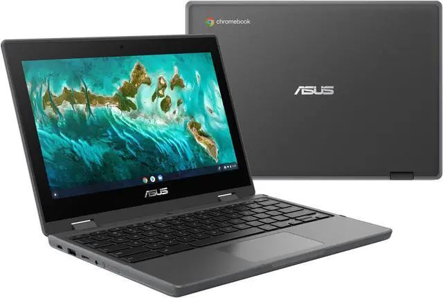 Alt view image 3 of 19 - Asus Chromebook Flip CR1 CR1100FKA-YZ142T-S 11.6" Touchscreen Convertible Chromebook  1.10 GHz - 4 GB Total RAM - 32 GB Flash Memory -