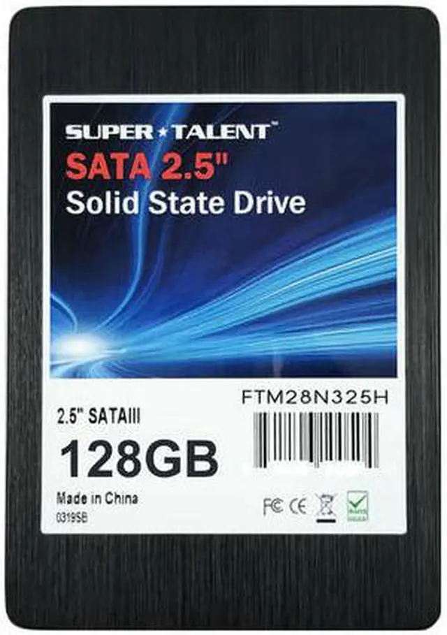 Alt view image 2 of 9 - Super Talent TeraNova 128GB 2.5 inch SATA3 Solid State Drive (3D TLC)