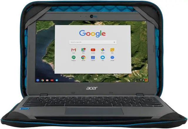 Alt view image 3 of 11 - Targus 11.6" Folio Wrap Work-in Case for Chromebook - TED012GL