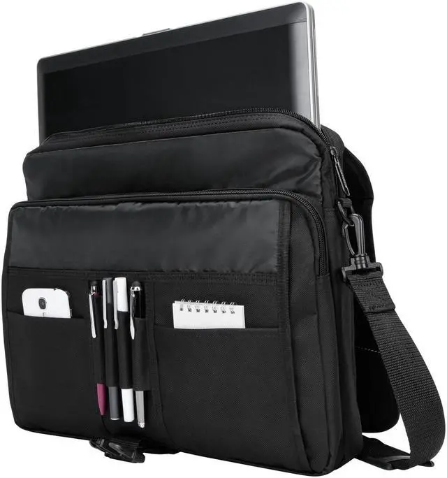 Alt view image 6 of 20 - Targus 15.6" Messenger Laptop Case - TCM004US