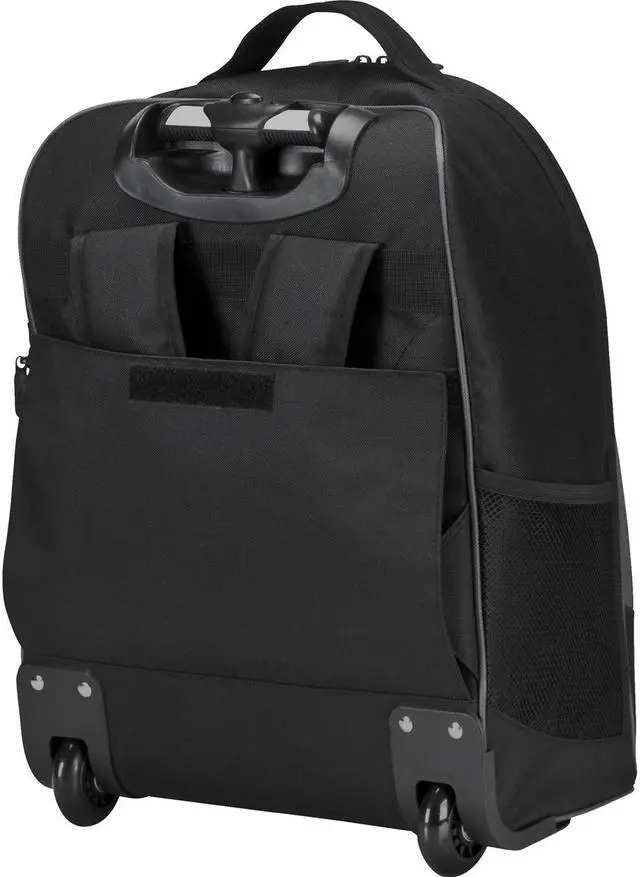 Alt view image 4 of 11 - Targus Compact TSB750US Carrying Case (Backpack) 16" to 17" Notebook - Black - Bump Resistant, Scratch Resistant - Neoprene, Mesh, Elastic - Polyester Exterior Material - 7.66 gal Volume Capacity