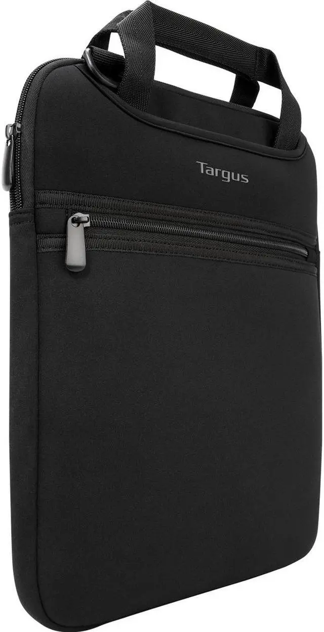 Alt view image 5 of 20 - Targus 14" Vertical Slipcase with Hideaway Handles - TSS913