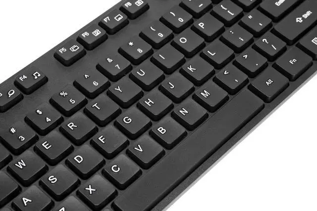 Alt view image 6 of 7 - Targus USB Wired Keyboard - Cable Connectivity - USB Interface - 104 Key - QWERTY Layout - PC, Mac - Black