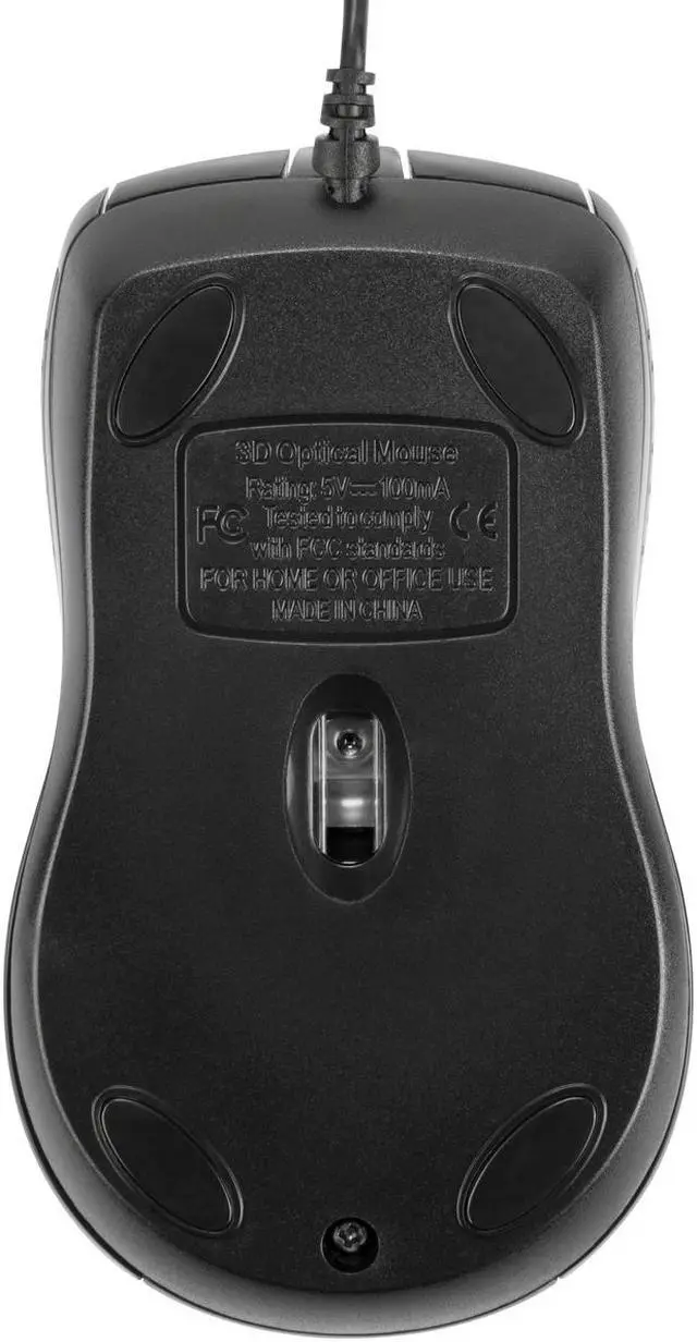 Alt view image 7 of 8 - Targus 3-Button USB Full-Size Optical Mouse - AMU81USZ