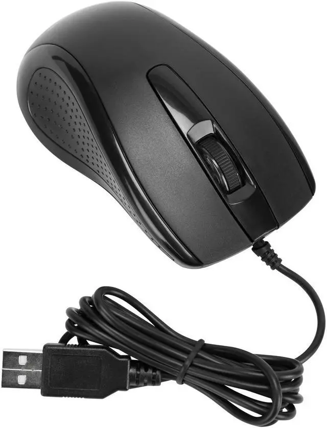 Alt view image 8 of 8 - Targus 3-Button USB Full-Size Optical Mouse - AMU81USZ