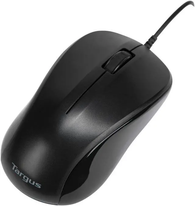 Alt view image 3 of 14 - Targus USB Optical Laptop Mouse - AMU80US