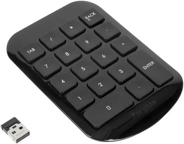 Alt view image 7 of 7 - Targus Wireless Numeric Keypad - AKP11US