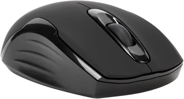 Alt view image 4 of 12 - Targus W575 Wireless Mouse - Optical - Wireless - Radio Frequency - Black - USB - 1600 dpi - Scroll Wheel - AMW575TT