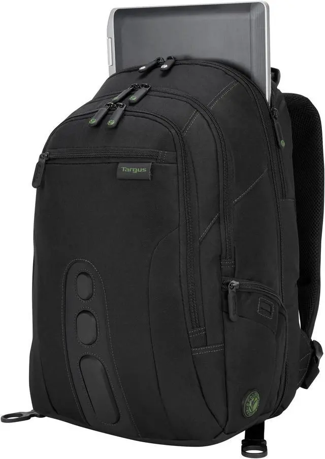 Alt view image 5 of 12 - Targus 15.6" Spruce EcoSmart Checkpoint-Friendly Backpack - TBB013US