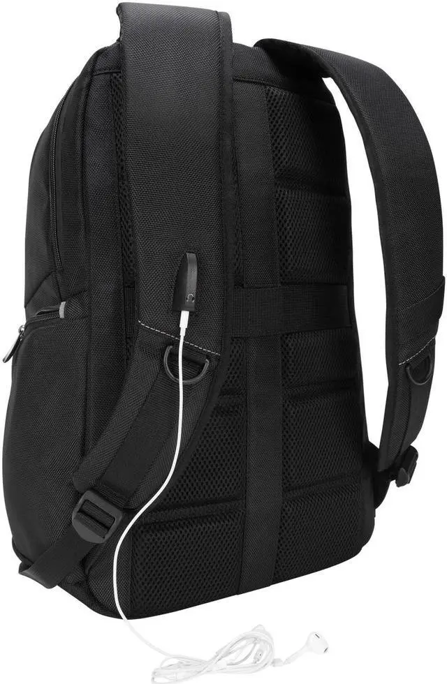 Alt view image 4 of 20 - Targus Carrying Case For 16" Notebook - Black With Earphone Jack In Strap