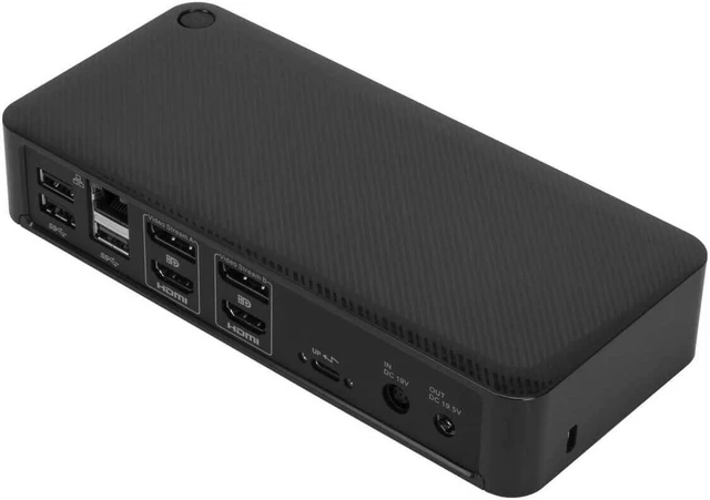 Alt view image 2 of 9 - Targus USB-C Universal DV4K Docking Station with 100W Power Delivery & 10Gbps USB-C Port - DOCK191USZ