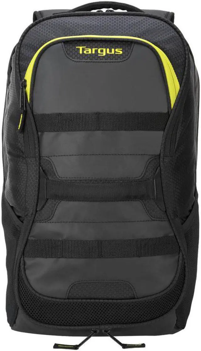Main image of Targus 15.6" Targus Work + Play Fitness Backpack (Black/Yellow) - TSB944US