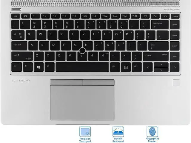 Alt view image 8 of 11 - HP Laptop Elitebook 840 G5 Intel i5 8GB RAM 256GB Windows 10 Notebook WiFi B
