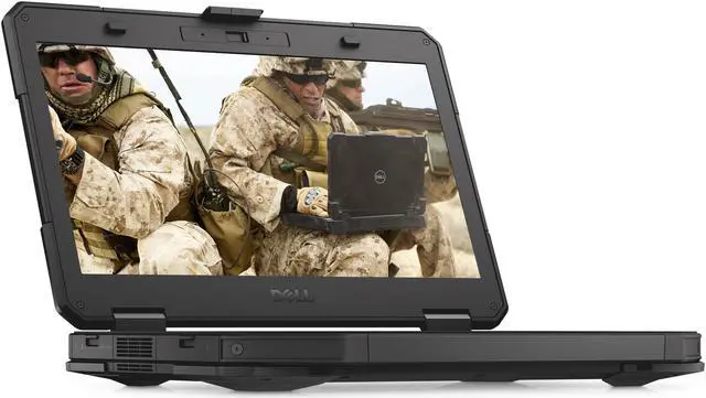 Alt view image 2 of 6 - Dell Latitude 5414 Rugged 14" Gen 6 i7 500GB SATA 8GB WiFi Laptop Notebook PC