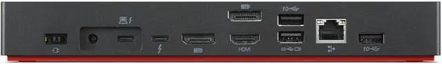 Alt view image 2 of 8 - Lenovo 40B00135US Thunderbolt 4 ThinkPad Universal Dock 8K Display Support