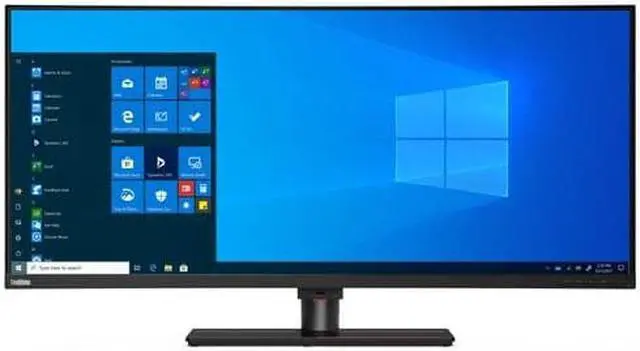 Alt view image 12 of 20 - Lenovo ThinkVision 39.7 inch Ultra-Wide Curved Monitor - P40w-20