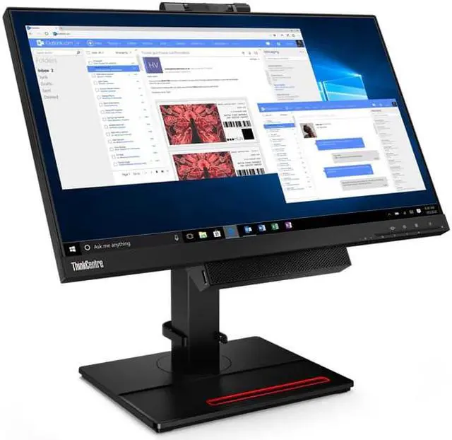 Alt view image 12 of 20 - Lenovo 11GTPAR1US ThinkCentre Tiny In One 22" Full HD Desktop Display Monitor