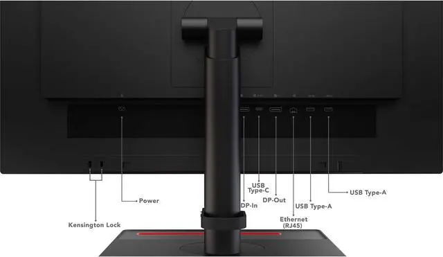 Alt view image 15 of 17 - Lenovo Thinkvision T24M-20 23.8" High Definition Desktop Computer Monitor 1080p