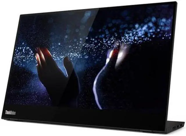 Alt view image 14 of 20 - Lenovo ThinkVision M14t 14" USB-C Mobile Monitor with Touch Screen