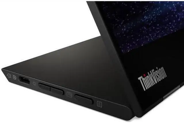 Alt view image 17 of 20 - Lenovo ThinkVision M14t 14" USB-C Mobile Monitor with Touch Screen