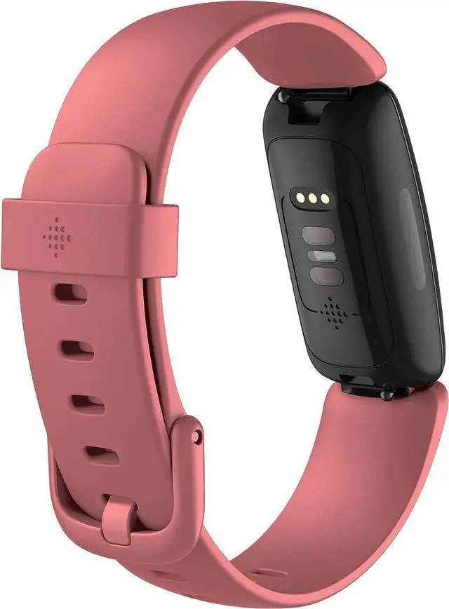 Alt view image 8 of 8 - Fitbit Inspire 2 Health & Fitness Tracker, Black/Rose, (S & L Bands Included)