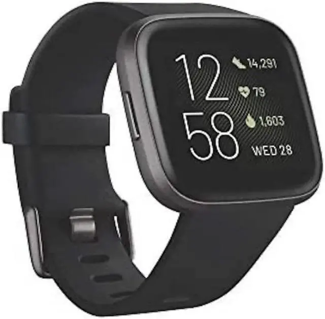 Alt view image 14 of 15 - Fitbit - Versa 2 Health & Fitness Smartwatch - Carbon
