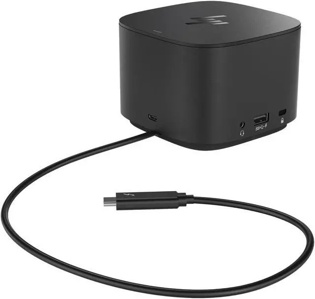 Alt view image 6 of 7 - HP G2 Dock Thunderbolt 120W Docking Station Port Replicator USB-C 2UK37AA