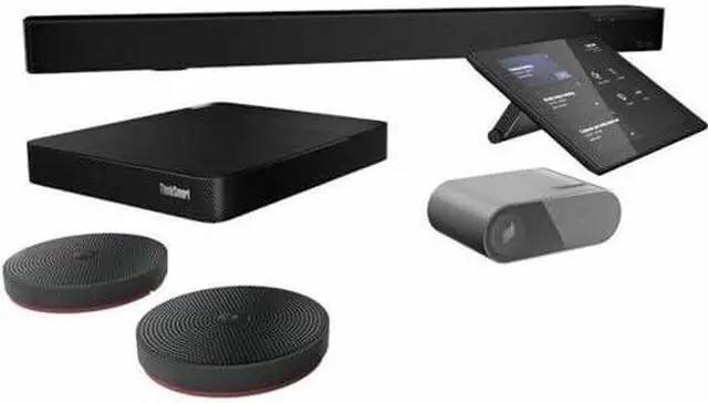 Alt view image 14 of 15 - Lenovo ThinkSmart Core 12VL0000US Video Conference Equipment