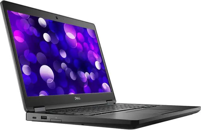 Alt view image 2 of 9 - Dell Latitude 5490 14" 1920 x 1080 FHD i5-7300U 2.6GHz 16GB 256SSD WiFi 10 Pro Webcam HDMI Laptop Notebook