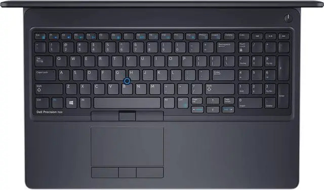 Alt view image 4 of 7 - Dell Precision 7510 Core i7 6820HQ (2.70 GHz), 512SSD, 16GB Memory, 2GB Nvidia 15.6" FHD BKLT Keyboard Windows 10 Pro 64-Bit Laptop Notebook