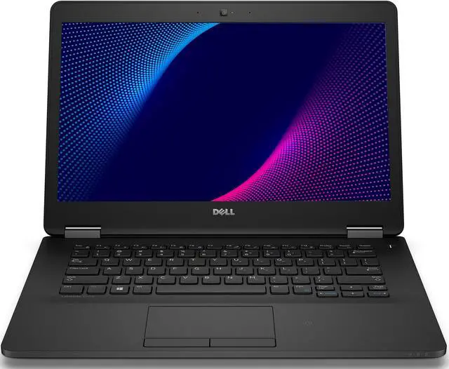 Main image of Dell Latitude E7470 6th Gen 2.40 GHz Intel i5, 8GB DDR4, 512GB SSD Hard Drive, Webcam, Backlit Keyboard Windows 10 Pro 64 Bit, 14" Screen Laptop Computer