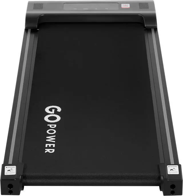 Alt view image 5 of 7 - GoPowerBike GoFit Folding Walking Pad Treadmill with Remote Control | 6 Mile Max Speed 2-in-1