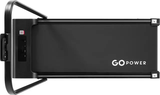 Alt view image 3 of 7 - GoPowerBike GoFit Folding Walking Pad Treadmill with Remote Control | 6 Mile Max Speed 2-in-1