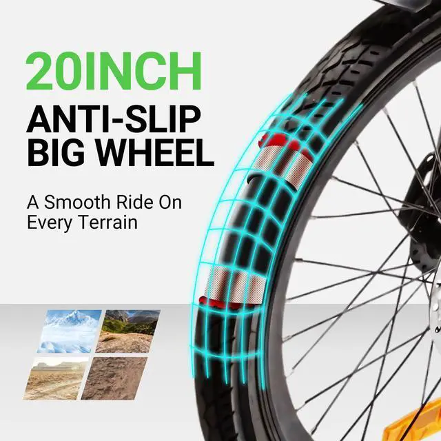 Alt view image 6 of 7 - GoPowerBike GoCity Folding Electric City Bike (Refurbished)