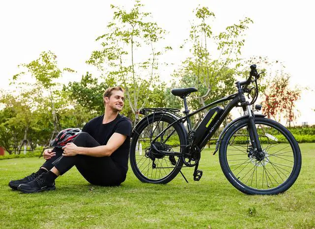 Alt view image 2 of 7 - GoPowerBike GoFalcon Electric Bike | Adult Bike | 26 inch Tire | 50+ Mile Range w/ 5 Pedal-Assist Levels | 20mph Top Speed | 750W Motor | Removable Battery | Class 1 and 2 eBike